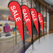 Teardrop Sale Banner