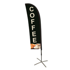 Bow Coffee Banner 3.1m Single Inc Base